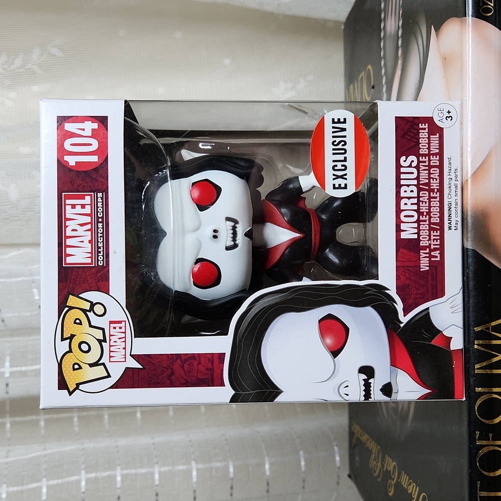 NIB Funko POP! Marvel #104 Morbius Exclusive Collectable Loot Crate